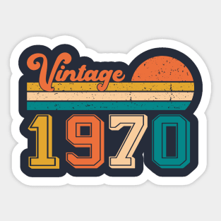 Vintage 1970 Sticker